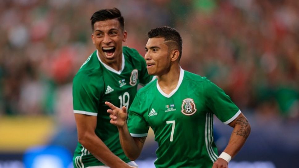 Мексико започна с победа участието си на "Голд къп"
