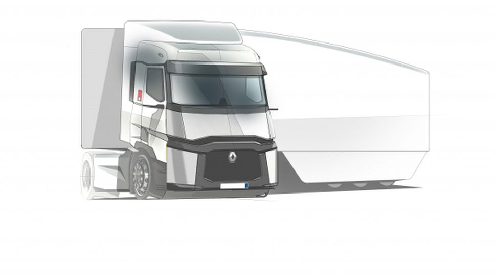 13% по-нисък разход на гориво с новия концептуален камион на Renault Trucks - Falcon