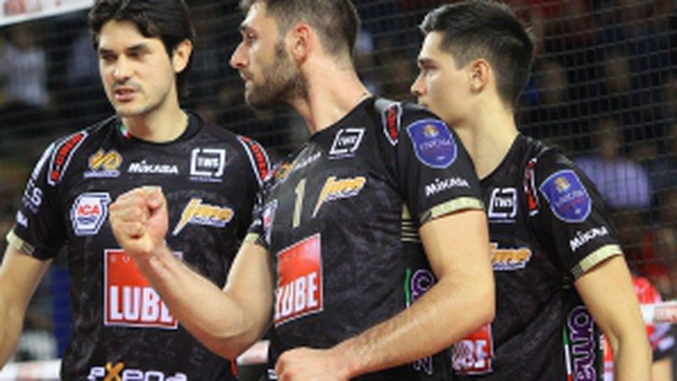 Супер Цецо Соколов с 25 точки и MVP! Лубе с пълен обрат срещу Перуджа