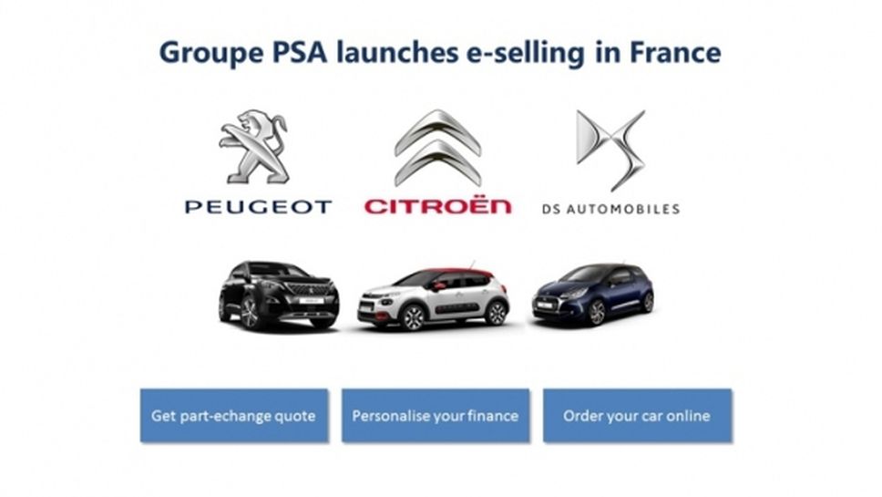 PSA Group стартира онлайн продажби на нови автомобили за първи път в Европа