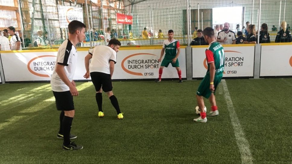 България е лидер след първия ден на европейското по стрийт футбол