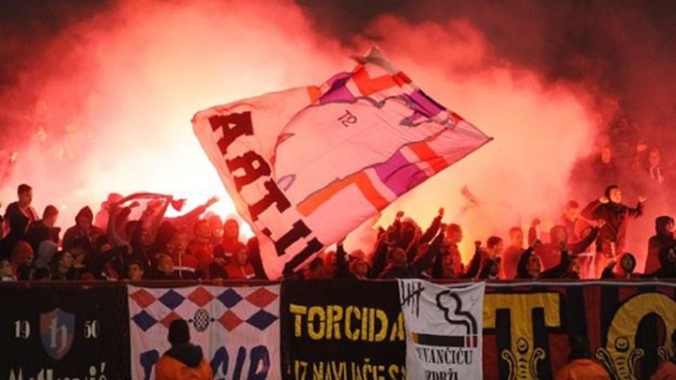 Шамар за Хайдук от УЕФА след изхвърлянето на Левски