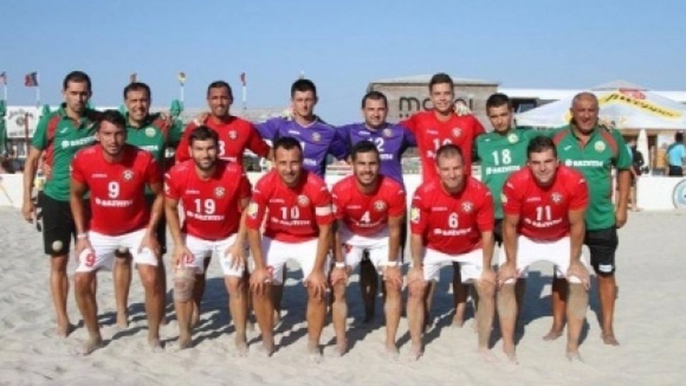 Националите на България ще участват в ЕВРОлигата по плажен футбол
