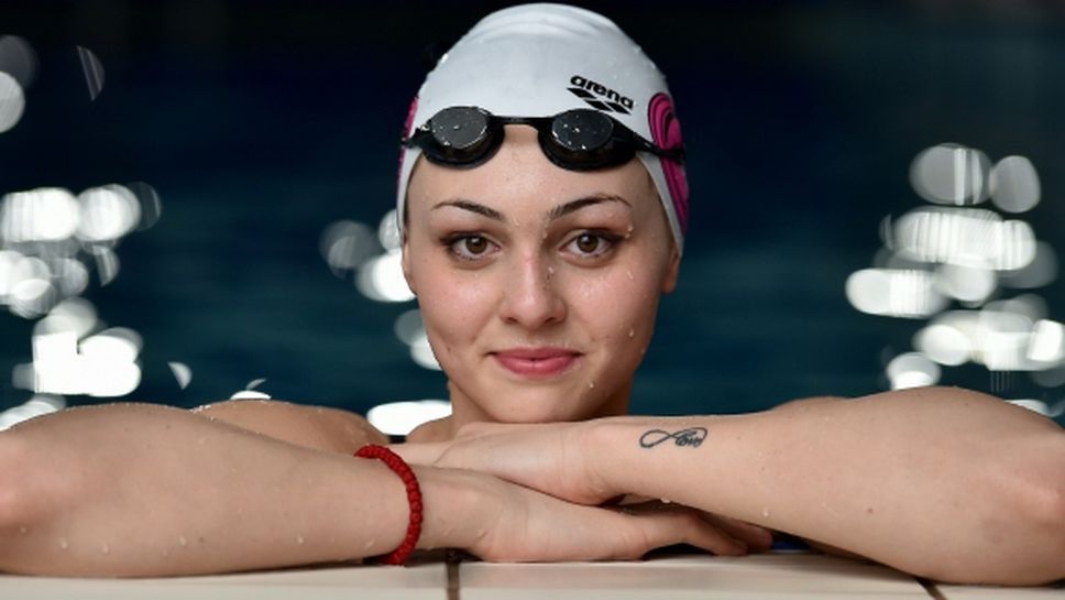 Габриела Георгиева отпадна в сериите на 50 метра гръб