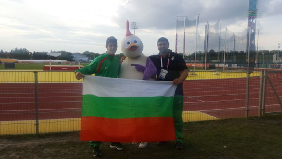 Валентин Андреев с бронз на Европейския олимпийски фестивал в Унгария