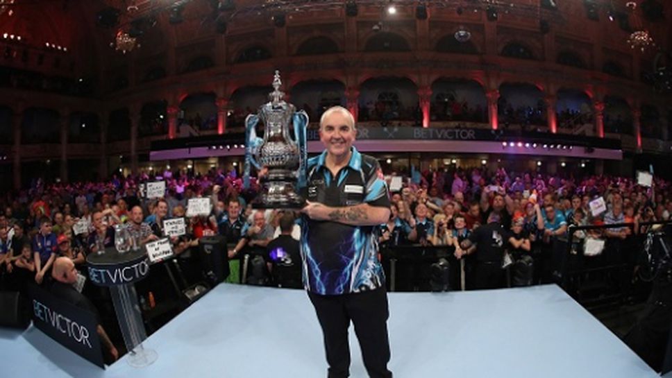 Великият Фил Тейлър отново доказа, че е господар на World Matchplay