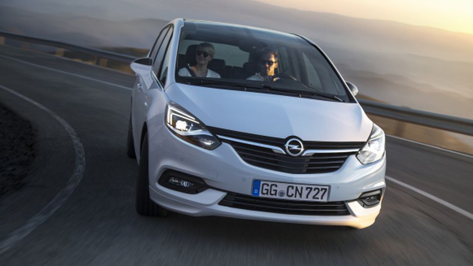 Opel представиха нова Zafira (Снимки и видео)