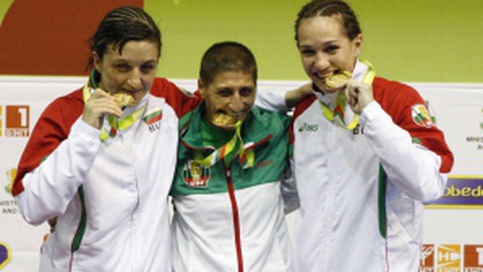 България спечели три титли от европейското по бокс за жени