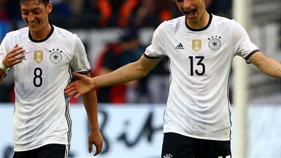 Германия с рутинна победа над Унгария (видео)