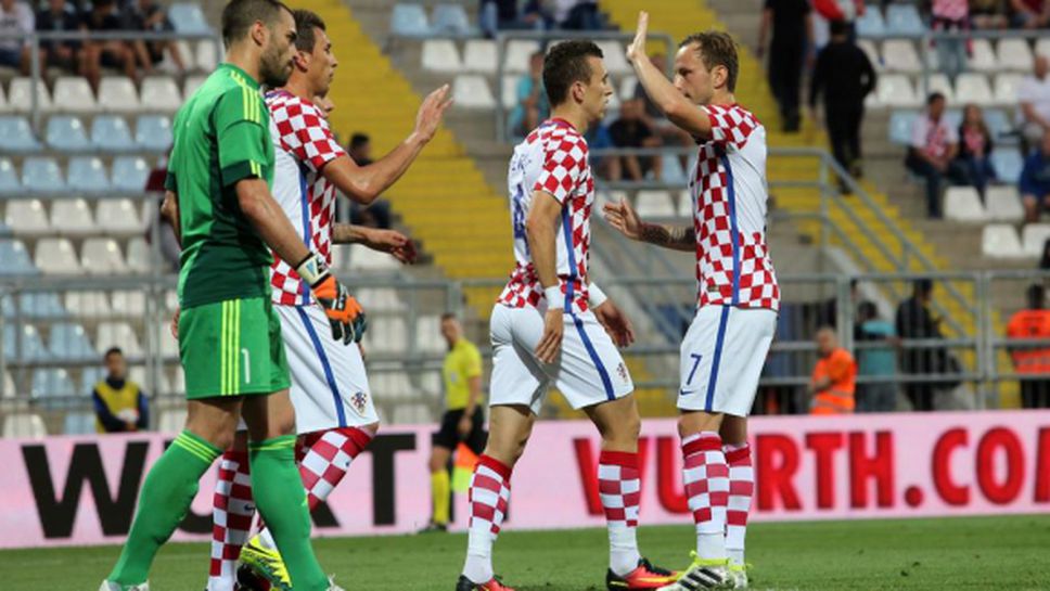 Хърватия загря с голова фиеста преди Евро 2016 (видео)