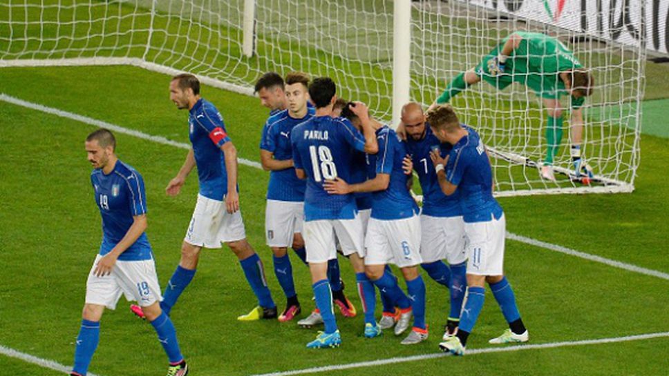 Рутинна победа за Италия в последната контрола преди Евро 2016 (видео)