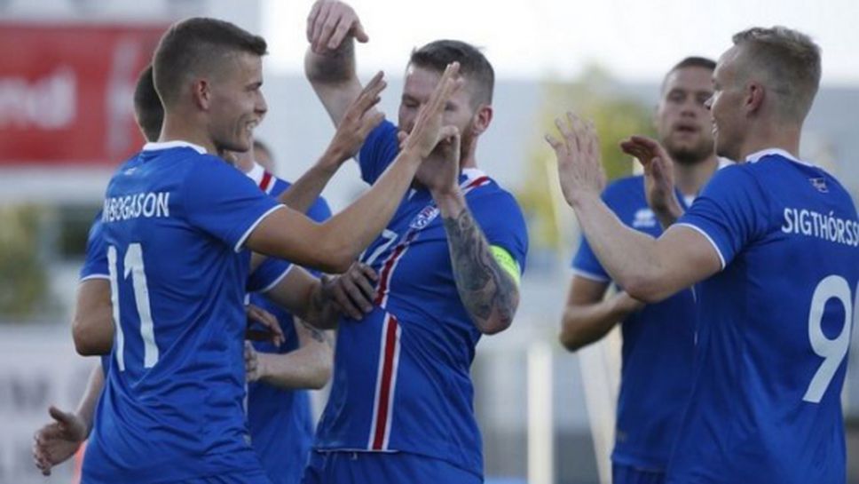 Исландия загря за еврофиналите с разгром (видео)