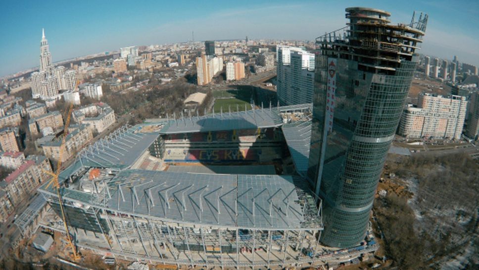 ЦСКА ще открие новия си стадион с контрола срещу Челси