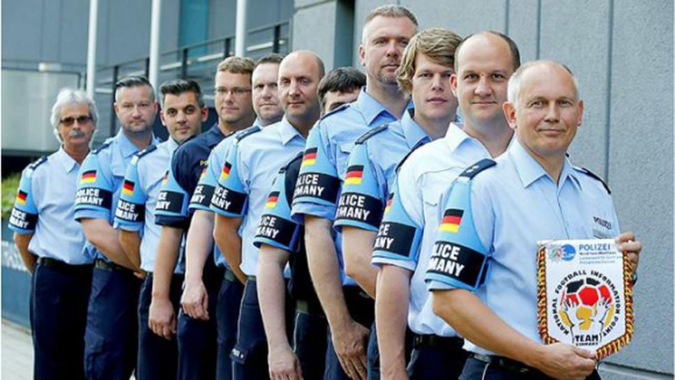 Въоръжени германски полицаи ще помагат за сигурността на Евро 2016