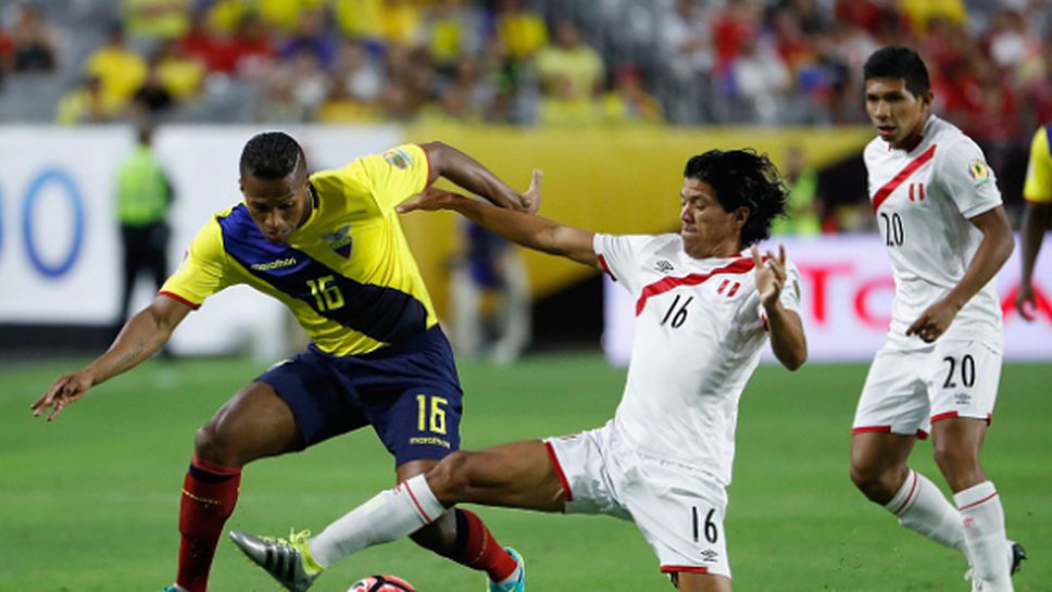 Еквадор изтръгна равен срещу Перу и остава в играта