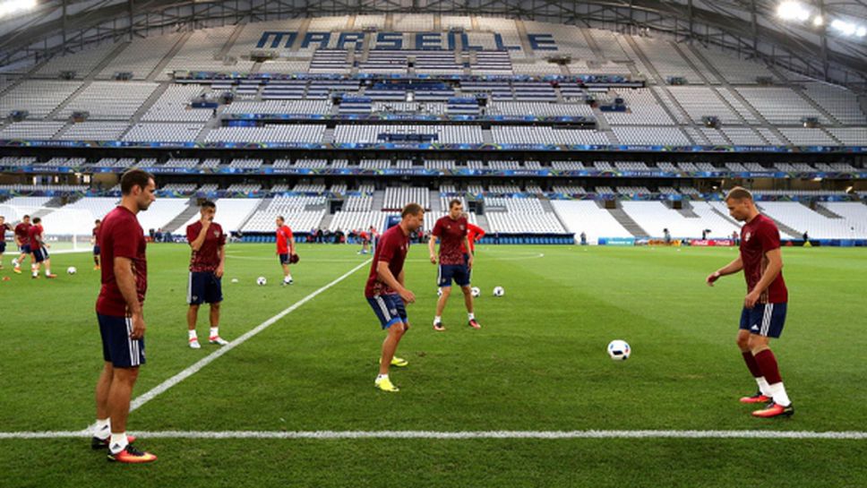 Проверявали руснаците за допинг преди мача с Англия