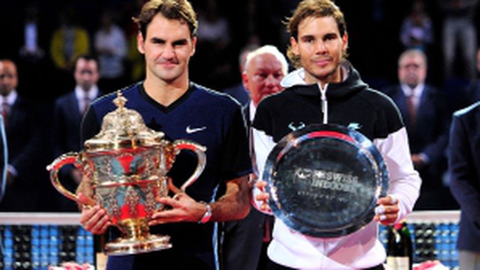 Федерер спечели шоуто с Надал и грабна седма титла в родния Базел