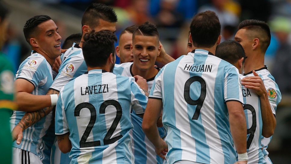 Аржентина с 3 от 3 на Копа Америка