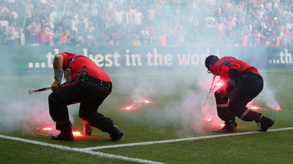 УЕФА започна дисциплинарни процедури срещу Хърватия и Турция