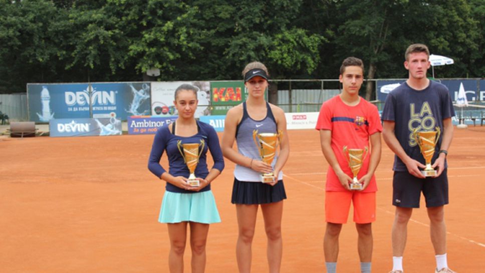 Шейнгезихт и Топалова с титлите на сингъл на държавното по тенис до 16 години