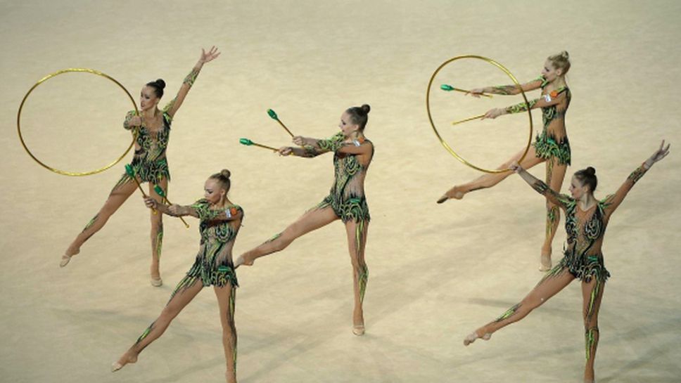 Русия завърши на първо място в класирането по медали на европейското първенство по художествена гимнастика