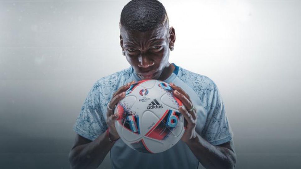 "Адидас" представи топката за директните елиминации на Евро 2016