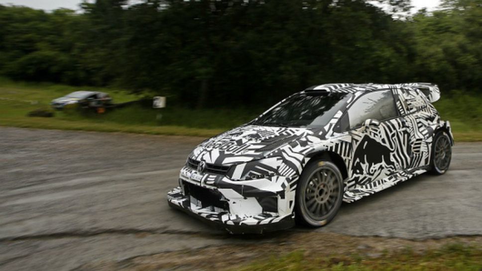 Новото Polo R WRC за 2017-а продължава с натоварените тренировки на родна земя
