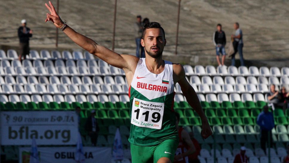 Ценов прегази конкуренцията на 5000 м за четвъртата си балканска титла