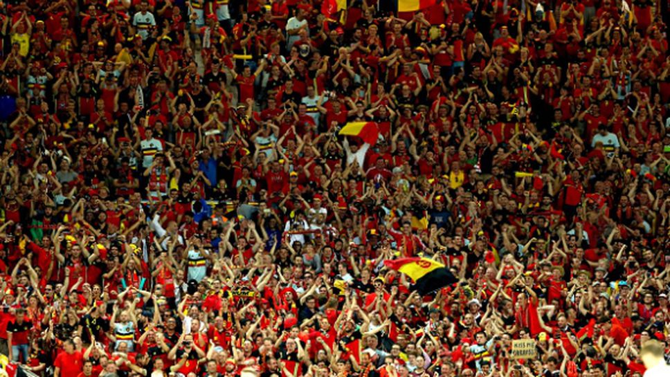 УЕФА глоби белгийската федерация заради поведението на феновете