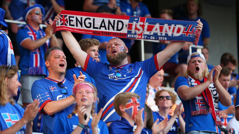 Десет хиляди исландци ще гледат на живо четвъртфинала с Франция