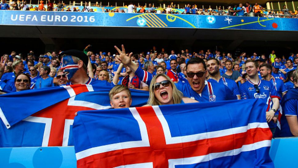 Исландският президент ще гледа четвъртфинала в сектора с фенове
