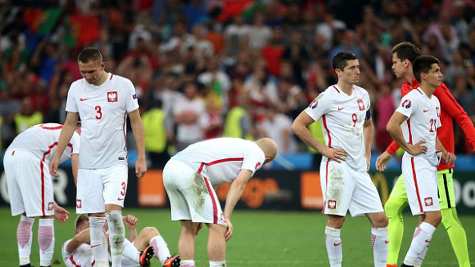 Поляците със смесени чувства след отпадането от Евро 2016