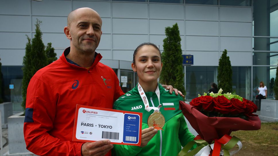 Ивет Горанова се прибра след спечелената олимпийска квота в Париж