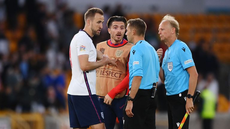 Капитанът на Хари Кейн опита да остане спокоен след шокиращата