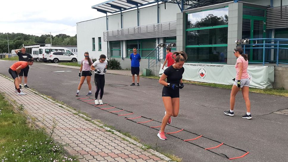 Националният отбор по биатлон с първа тренировка във Вроцлав