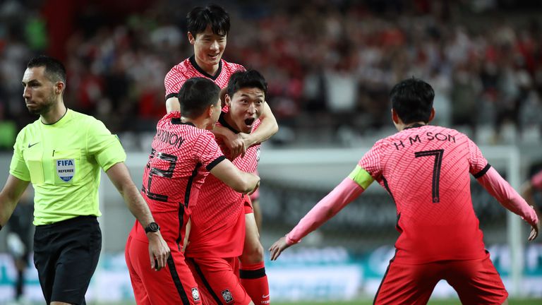  Южна Корея разруши Египет в контрола 