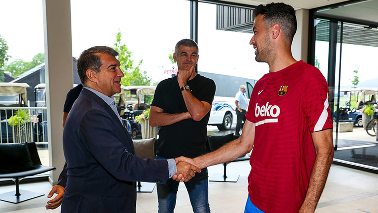  Лапорта: Проблемът с Бускетс е решен, беше просто разминаване 