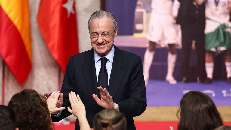 Президентът на Реал Мадрид Флорентино Перес отново заяви амбиции за