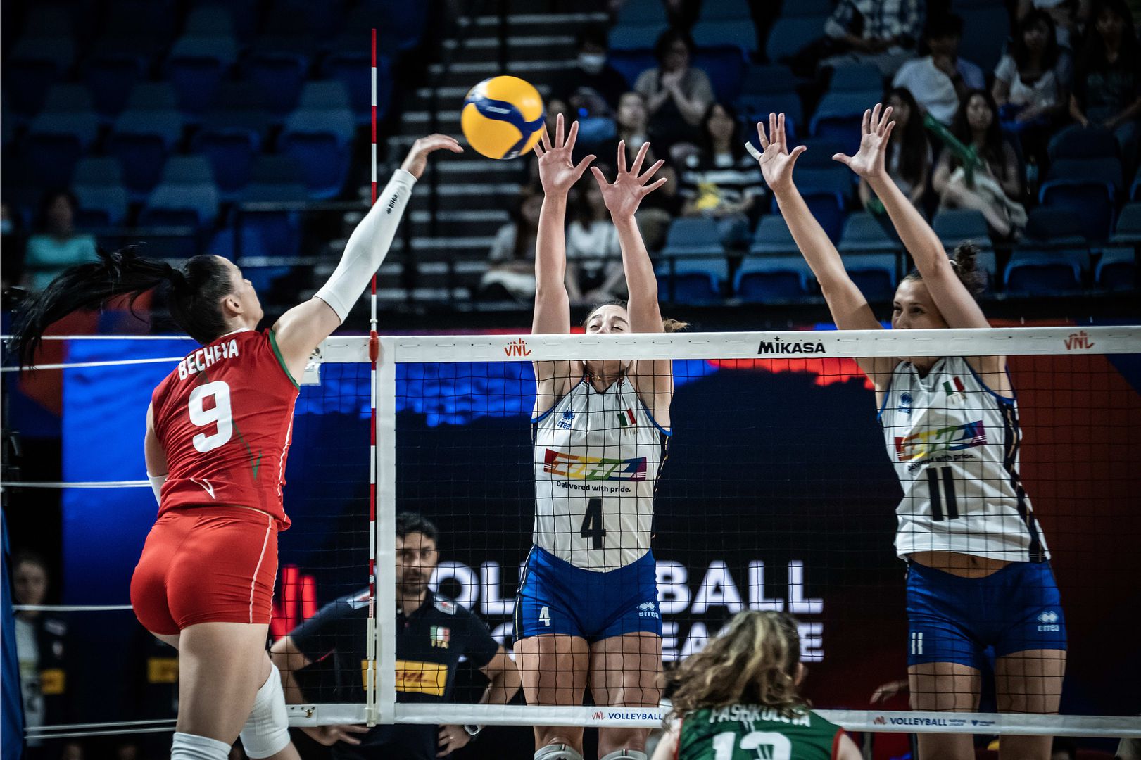 Волейболистките на България не се противопоставиха на Италия и допуснаха четвърта загуба във VNL
