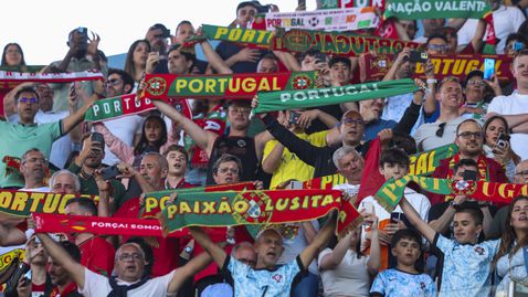 Тълпи от екзалтирани фенове посрещнаха Португалия на Евро 2024