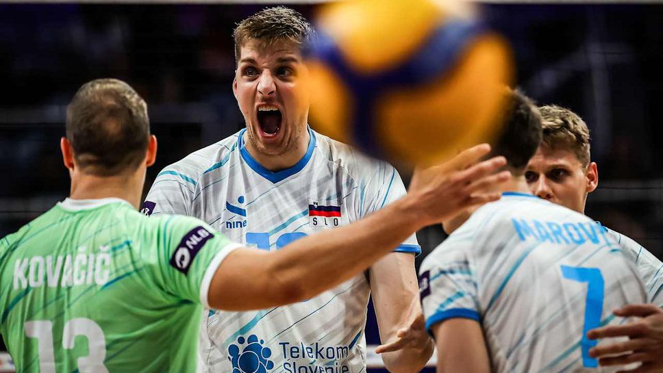 Словения с измъчена втора победа във VNL