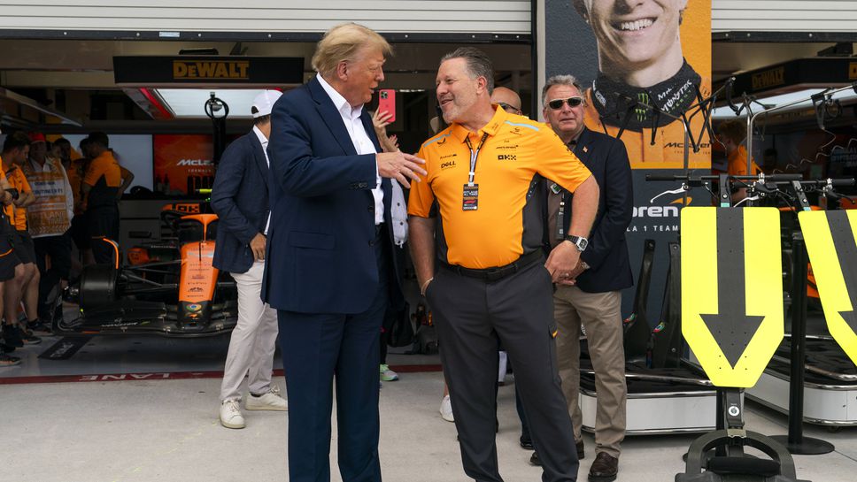 От Макларън опровергаха информацията че президентът на САЩ Доналд Тръмп