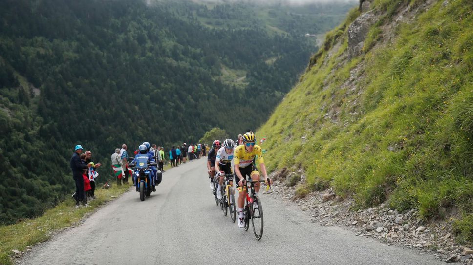 Тадей Погачар с победа на Кол дю Порте и нова крачка към спечелването на "Тур дьо Франс"