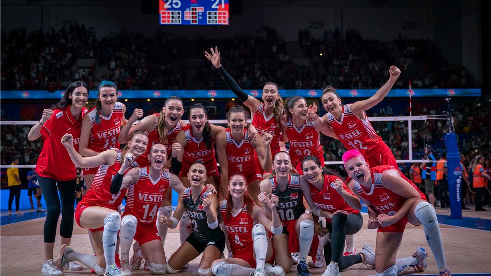 Турция отново на полуфинал в Лигата на нациите 🏐
