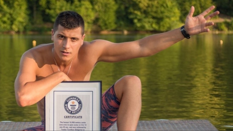 Теодор Цветков готви нов рекорд на Гинес – 72 часа плуване нонстоп в езерото в Лесопарка край Русе