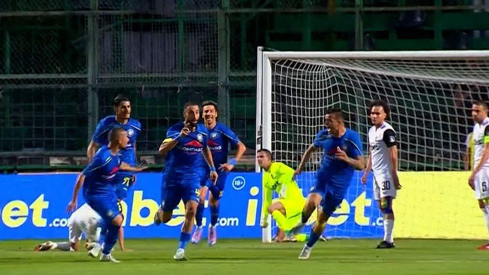 Кацаров вкара историческия първи гол за Крумовград в елита и новакът поведе в резултата