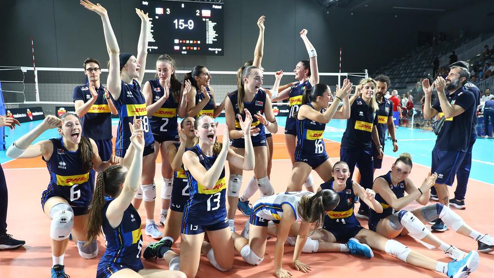 Италия U18 завърши с бронзовите медали на Eвроволей 2024