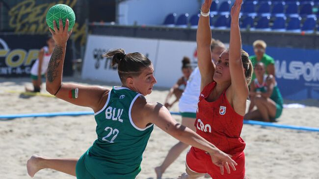 Българският национален отбор за жени завърши на осмо място в европейските квалификации по плажен хандбал