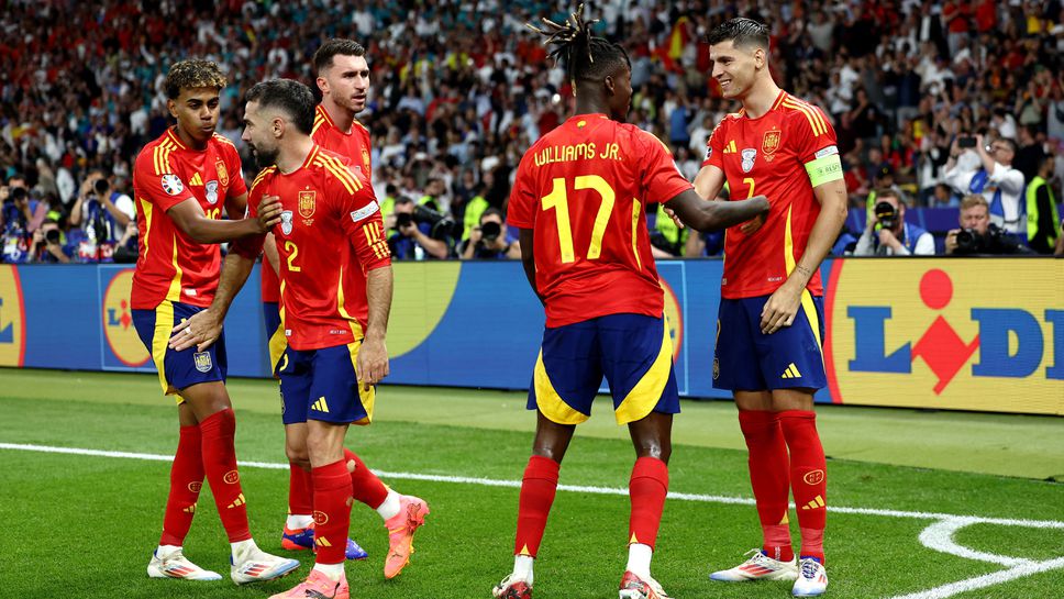 Испанците не бяха вкарвали гол на Англия на голямо първенство от 44 години