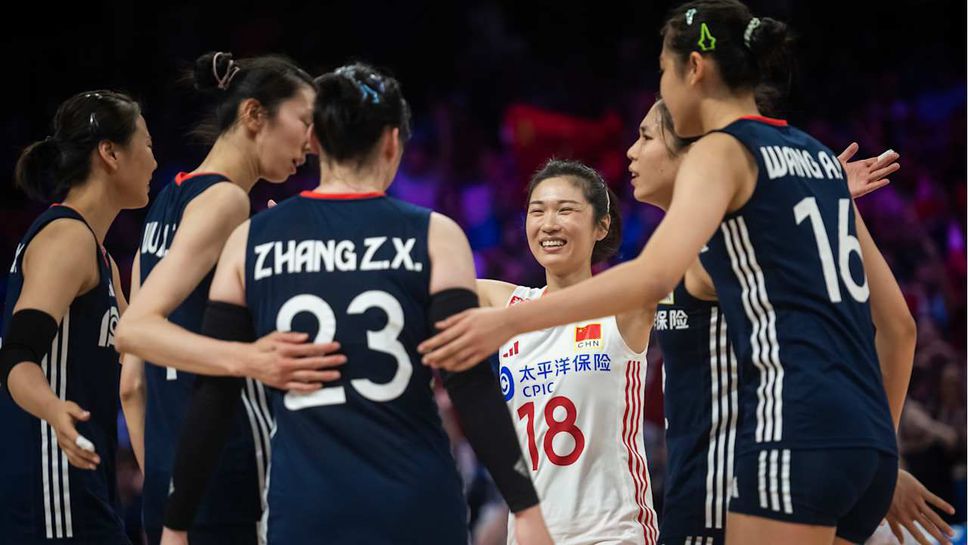 Волейболистките от националния отбор на Китай завърши с победа в